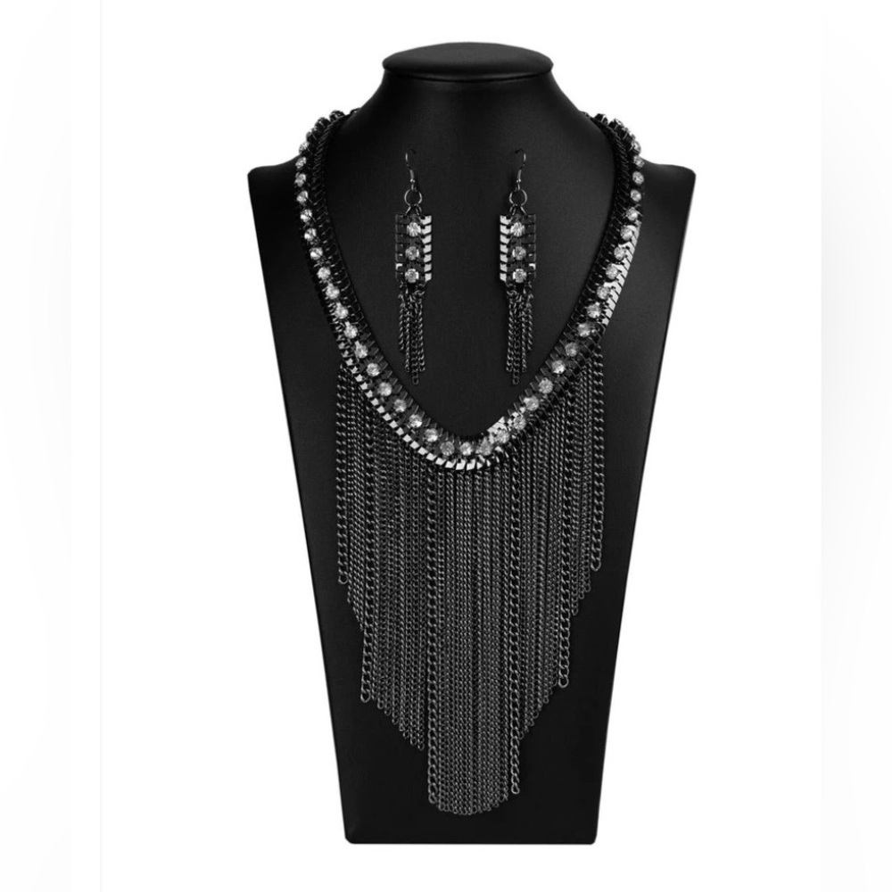Gunmetal Necklace